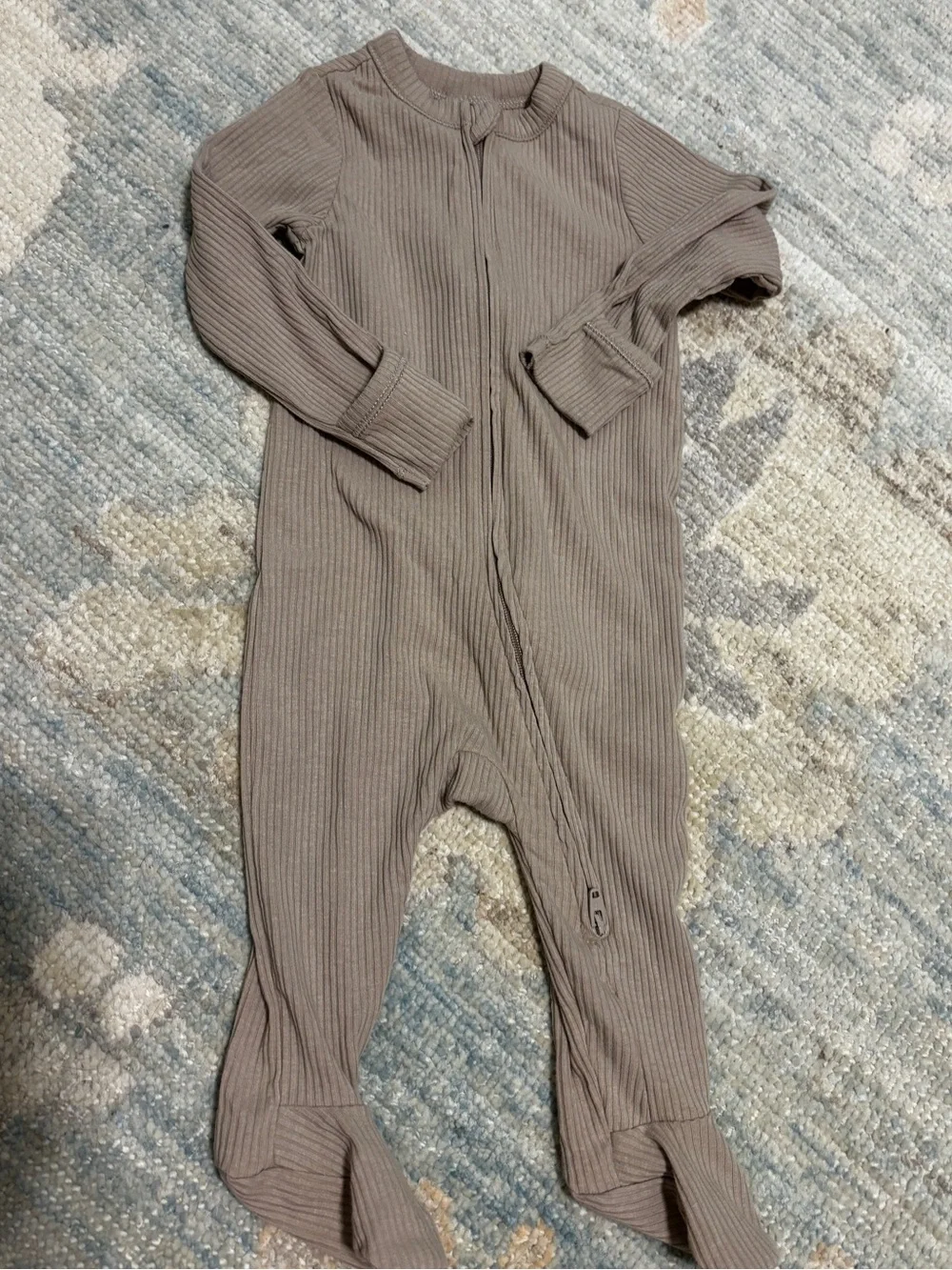 NWOT 3 Old Navy Ribbed Baby Footed Pajamas